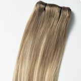 20" Genius Weft2Weave - 60 Grams - Nude Silver Melt