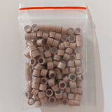 150 Silicone Weft Beads - Cool Blonde 2mm
