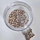300 Rounded Mini Nanoring Beads - Light Blonde 1.5mm